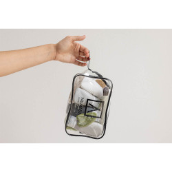 Neceser con botellas 200 x 65 x 135 mm