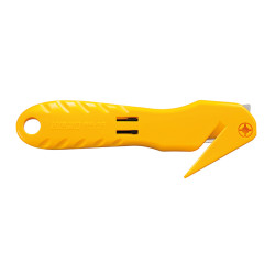 Cúter sk-10 de seguridad con cuchilla oculta rectangular de 17,8 mm