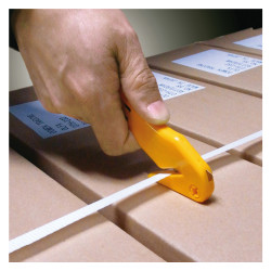 Cúter sk-10 de seguridad con cuchilla oculta rectangular de 17,8 mm