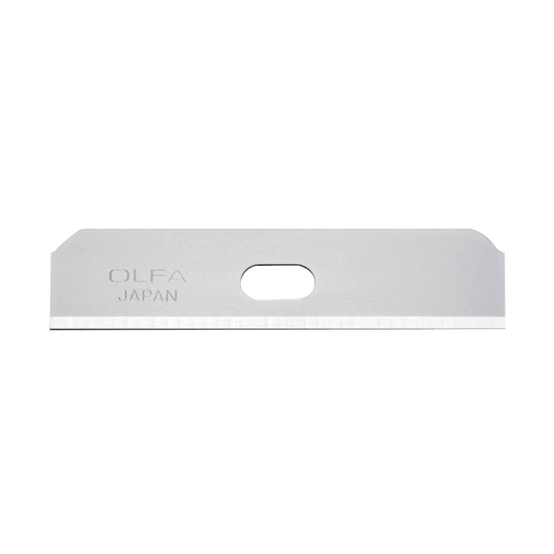 Juego de 10 cuchillas skb-7 trapezoidales plateadas 50 x 12,5 x 0,4 mm Juego de 10 cuchillas skb-7 trapezoidales plateadas 50 x 12,5 x 0,4 mm