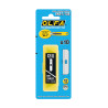 Juego de 10 cuchillas skb-7 trapezoidales plateadas 50 x 12,5 x 0,4 mm