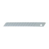 Juego de 10 cuchillas ab-10 troceables plateadas 9 mm