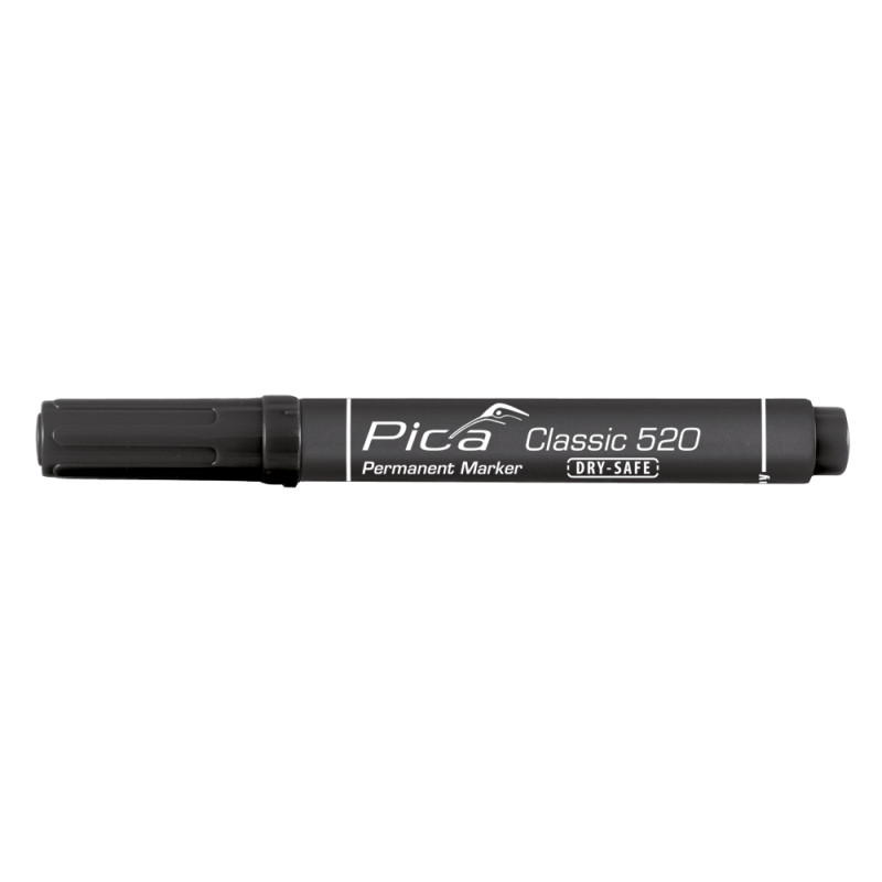 Marcador permanente tipo bala negro Marcador permanente tipo bala negro