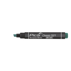Marcador permanente tipo pincel verde