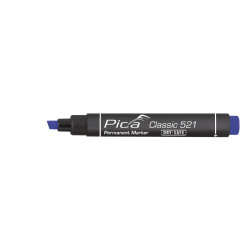 Marcador permanente tipo pincel azul