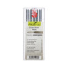 Estuche con 10 minas dry (grafito 2b)