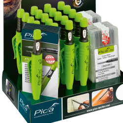 Expositor pica-dry 3030. contenido: 20 marcadores profesionales + 10 blisters con minas de recambio 4030