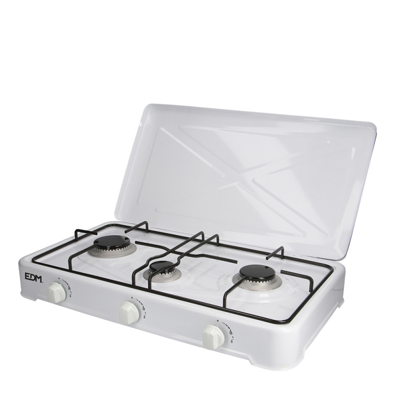 Cocina de gas esmaltada 3 fuegos edm Cocina de gas esmaltada 3 fuegos edm