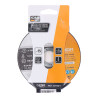 Discos corte set 5 uds hierro y acero inoxidable ø115 x 1 x 22,2 cm