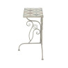 Mesa metalica/mosaico bistro marrakech para exterior 29 x 58 x 63,50 cm