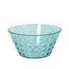 Cuenco azul redondo diseño de bolas ø 15 cm