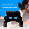 Gafas de realidad virtual 3d con audio