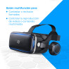 Gafas de realidad virtual 3d con audio