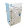 Ventilador recargable de mesa usb, con aspas, 4 velocidades con mando