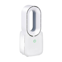 Ventilador recargable de mesa usb, sin aspas, 3 velocidades 12,4 x 9 x 30 cm