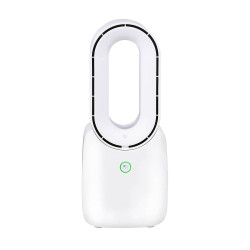 Ventilador recargable de mesa usb, sin aspas, 3 velocidades 12,4 x 9 x 30 cm