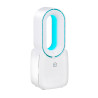 Ventilador recargable de mesa usb, sin aspas, 3 velocidades 12,4 x 9 x 30 cm