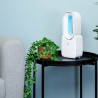 Ventilador recargable de mesa usb, sin aspas, 3 velocidades 12,4 x 9 x 30 cm