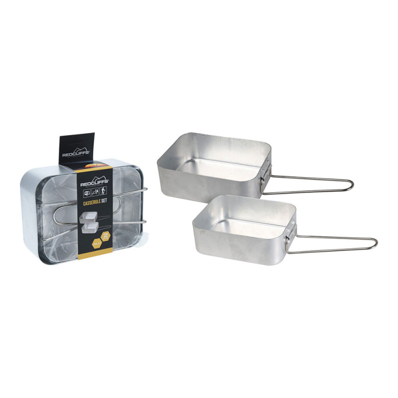 Set 2 cacerolas aluminio Set 2 cacerolas aluminio