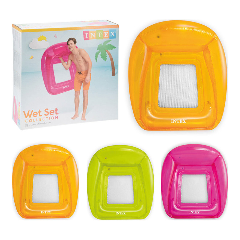 Sillón inflable colores surtidos Sillón inflable colores surtidos