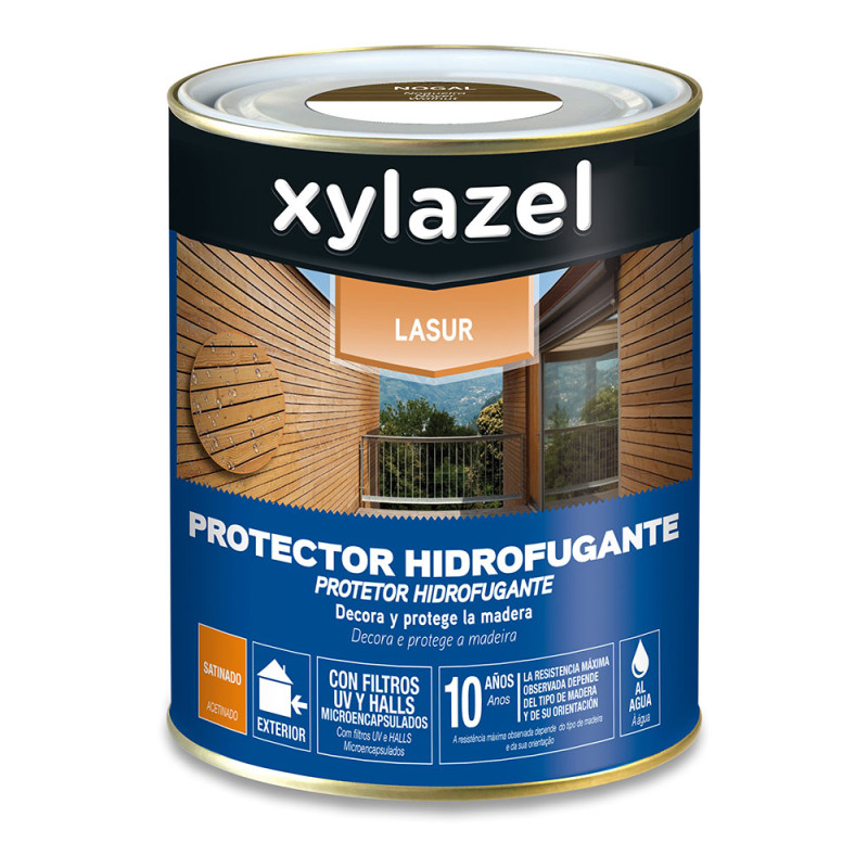 Lasur decorativo al agua nogal satinado 750 ml Lasur decorativo al agua nogal satinado 750 ml