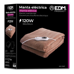 Manta electrica 120w 180x130cm - edm