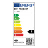 Panel led 40 w 4300 lm ra80 59,5 x 59,5 x 2,9 cm 6400 k luz fria