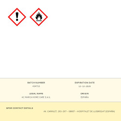 Elimina olores desinfectante aroma menta