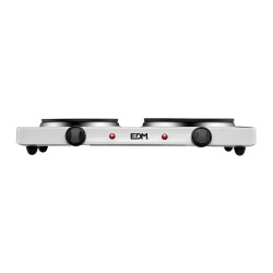 Cocina electrica 2 fuegos 1000-1500w edm