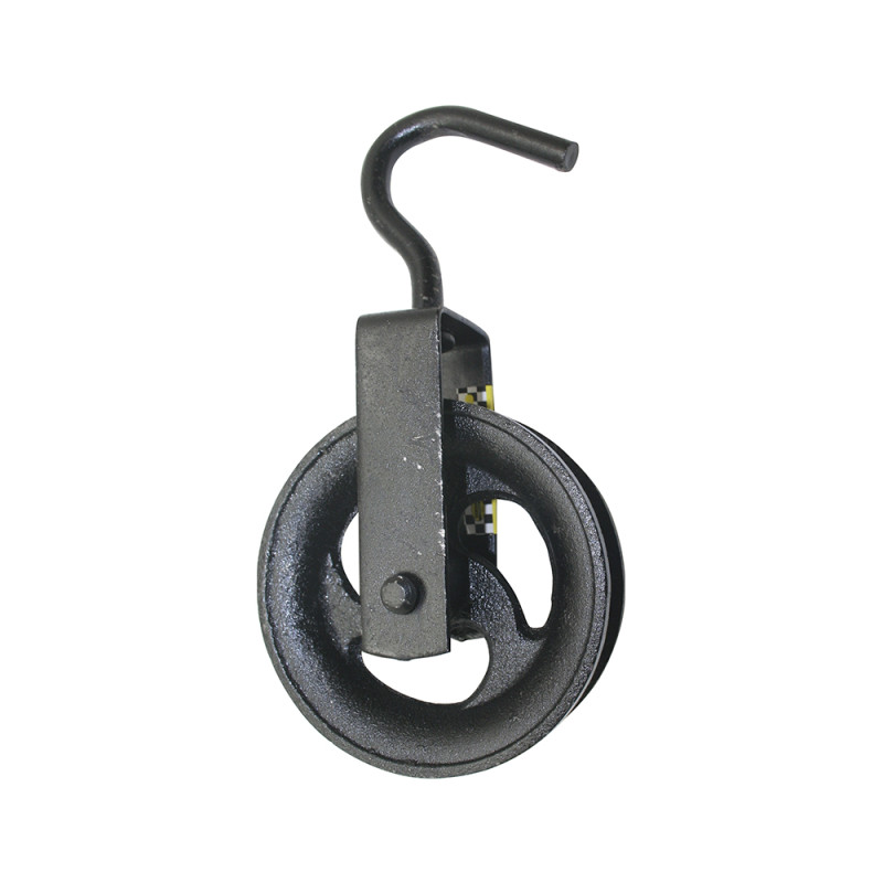Polea pozo negra 120mm Polea pozo negra 120mm