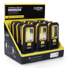 Linterna led cob 3 leds xl de 200lm. con gancho e iman 3xaaa (pilas incluidas) edm