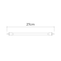 Resistencia halogena para los modelos 07136 400w 27cm edm