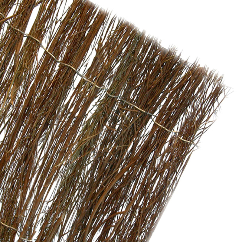 Brezo natural color marron oscuro 1x5m. 85% ocultación Brezo natural color marron oscuro 1x5m. 85% ocultación