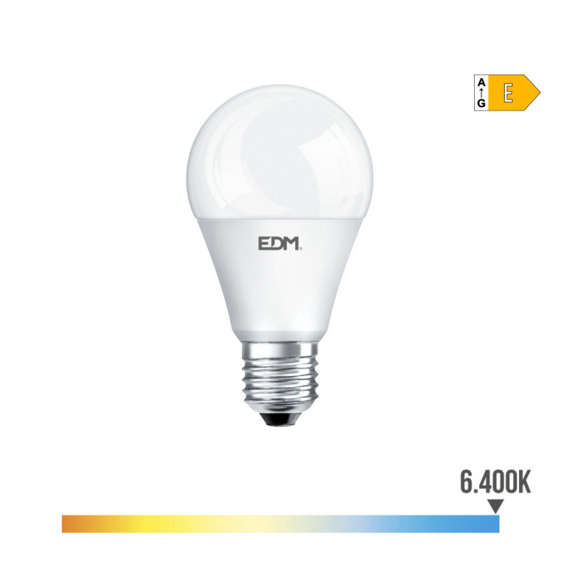Bombilla standard led e27 20 w 2200 lm 6400 k luz fria ø6,5 x 12,4 cm Bombilla standard led e27 20 w 2200 lm 6400 k luz fria ø6,5 x 12,4 cm