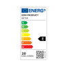 Bombilla standard led e27 20 w 2200 lm 6400 k luz fria ø6,5 x 12,4 cm