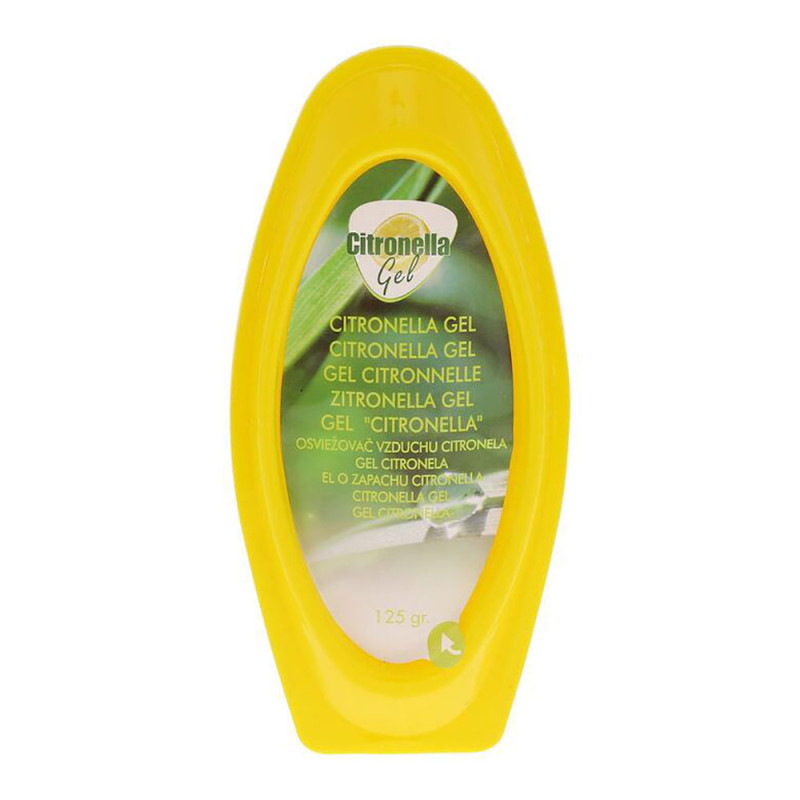 Gel/ambientador citronela antimosquitos 125g euro/uni Gel/ambientador citronela antimosquitos 125g euro/uni