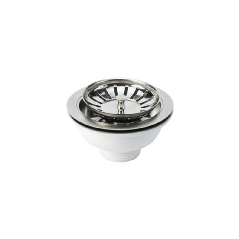 Valvula de fregadero ø115 mm con rejilla (envasado) Valvula de fregadero ø115 mm con rejilla (envasado)
