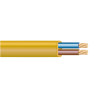 Manguera plana h03vvh2-f 2 x 0,75 mm² dorada euro/m