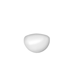 Cristal recambio para modelos 33800 33801 (interior ø8cm x exterior ø18cm) edm
