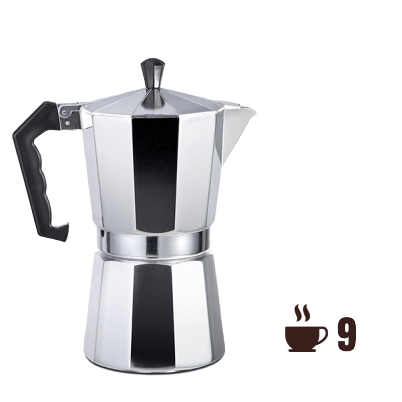 Cafetera de aluminio 9 tazas Cafetera de aluminio 9 tazas