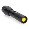 Linterna de aluminio con zoom. 1 led 3 x aaa (pilas incluidas)