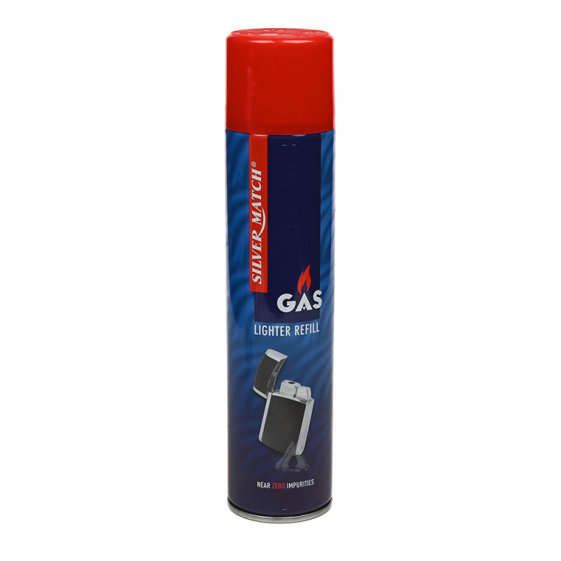 Cartucho de recarga de gas para encendedores 300ml silver match Cartucho de recarga de gas para encendedores 300ml silver match