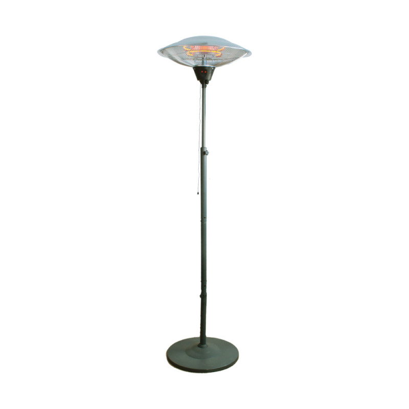 Estufa de cuarzo de exterior con pie 2100w - edm Estufa de cuarzo de exterior con pie 2100w - edm