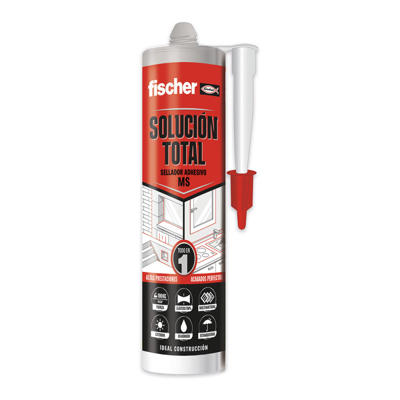 Ms sellante adhesivo gris 290 ml Ms sellante adhesivo gris 290 ml
