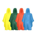 Poncho chubasquero reforzado 100x130cm colores surtidos