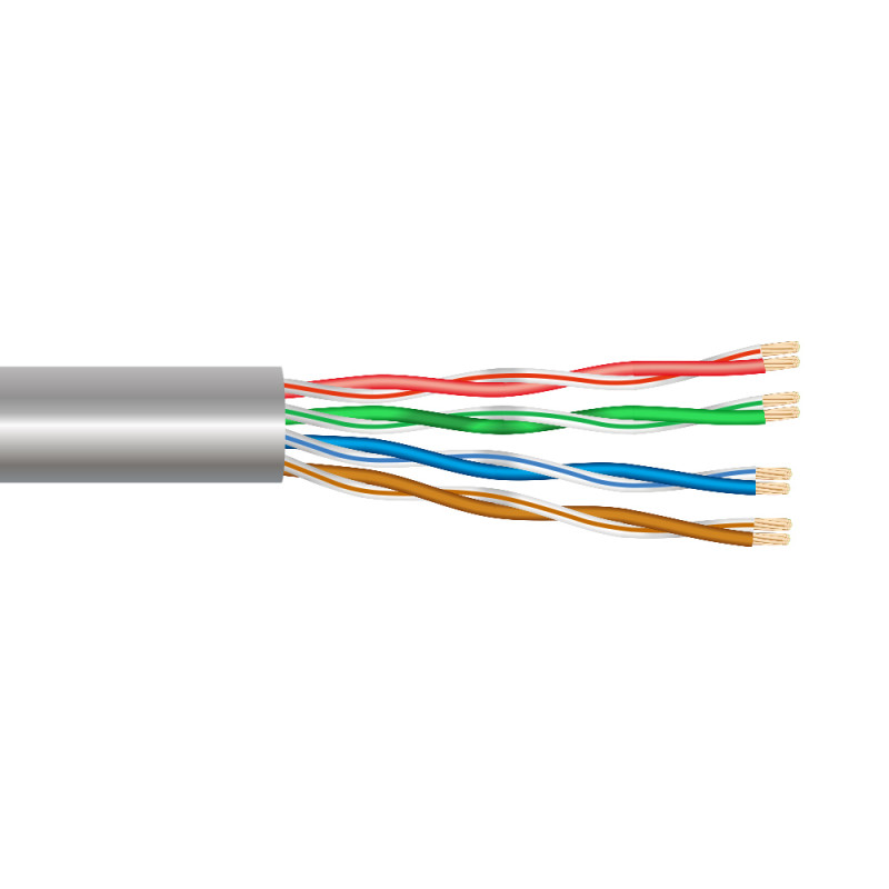 Cable utp flexible categoria 6 n° pares 4 - euro/m Cable utp flexible categoria 6 n° pares 4 - euro/m