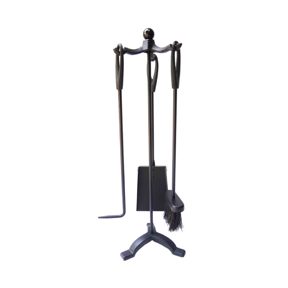 Kit de chimenea color negro. 3 piezas edm Kit de chimenea color negro. 3 piezas edm