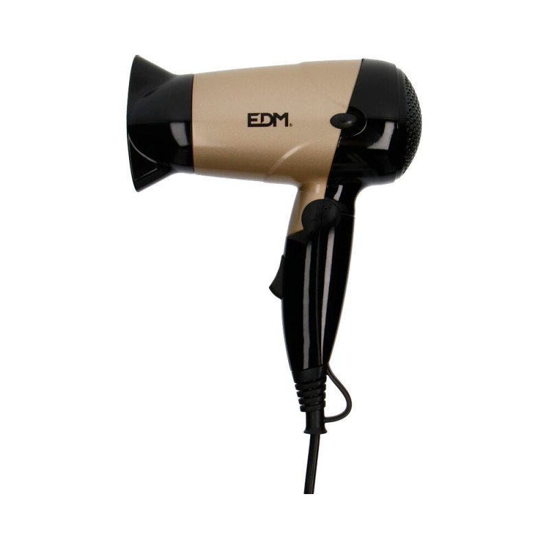 Secador de cabello de viaje. bi-tension. 1000-1200w. edm Secador de cabello de viaje. bi-tension. 1000-1200w. edm
