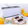 Tostadora ranura larga white design 900w edm
