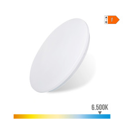Aplique led circular de superficie 12 w 6500 k, 1160 lm ø26,5 x 6,6 cm